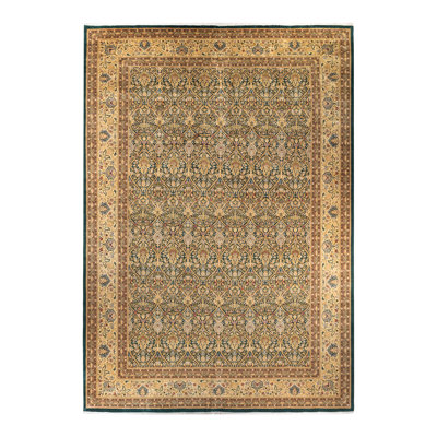 One-of-a-Kind 18' 0" X 12' 2" 2000s Wool Area Rug in Green