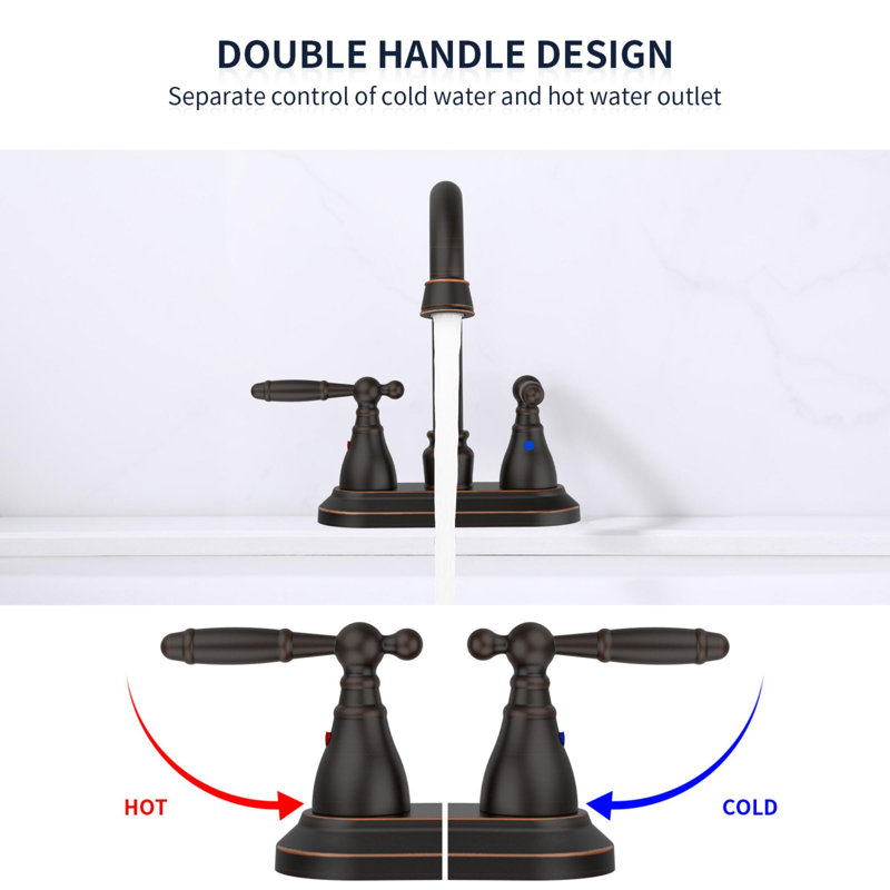Robinet de salle de bain avec bec tournant à 360 degrés