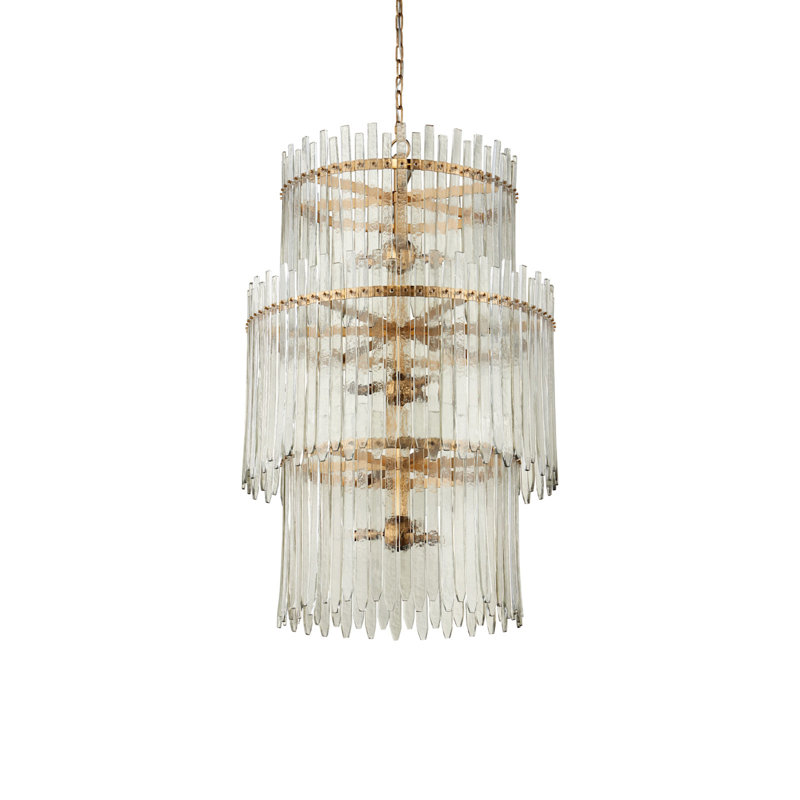 Electra 9 - Light Iron Chandelier