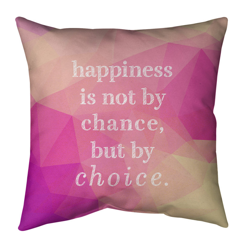 Coussin de sol, Rose / beige, 36 po x 36 po