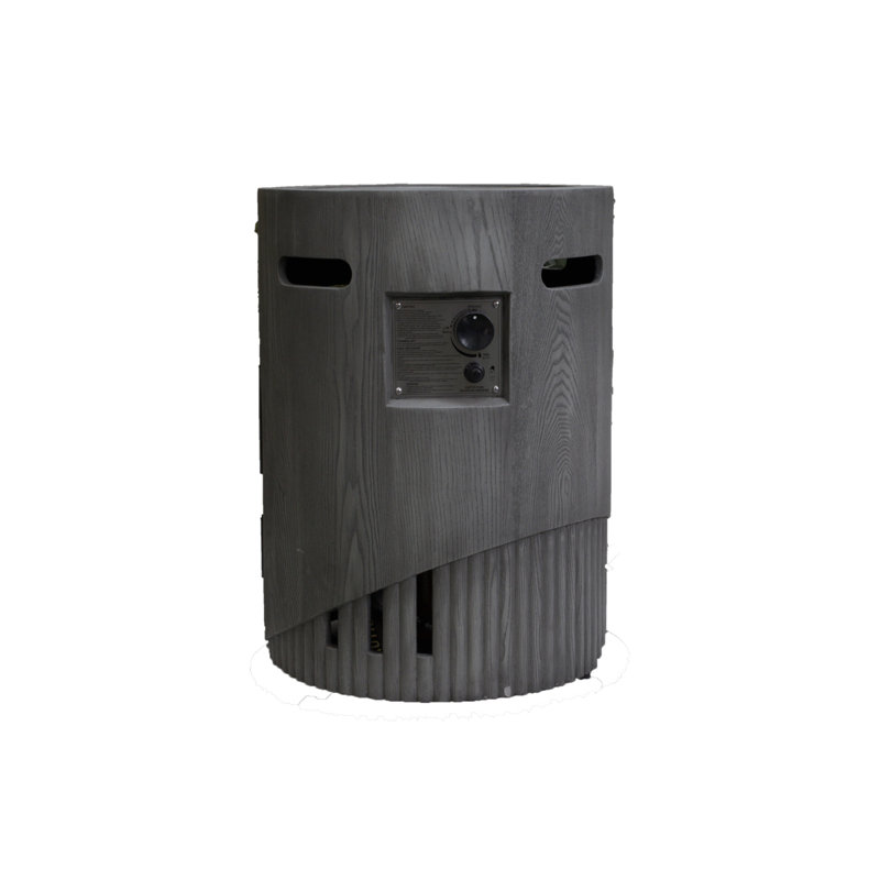32000 BTU, CSA Certification Diameter 20 Inch Round Outdoor Gas Fire Pit,Contain 2.5Kg Lava Stone And Rainproof Cover,Magnesium Oxide Cultured Stone Surface Finished,, More Suitable For Outdoor Garden