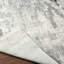B Abstract Area Rug in Grey-1662901590