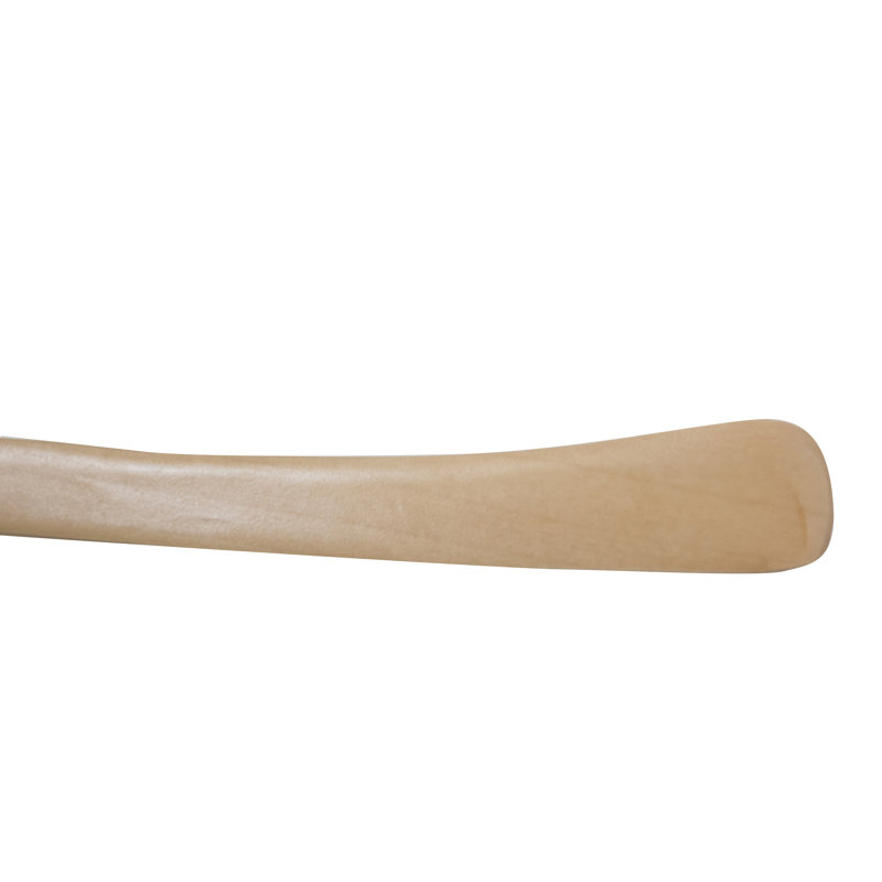 Wood Standard Hanger for Suit/Coat, Natural Low Gloss