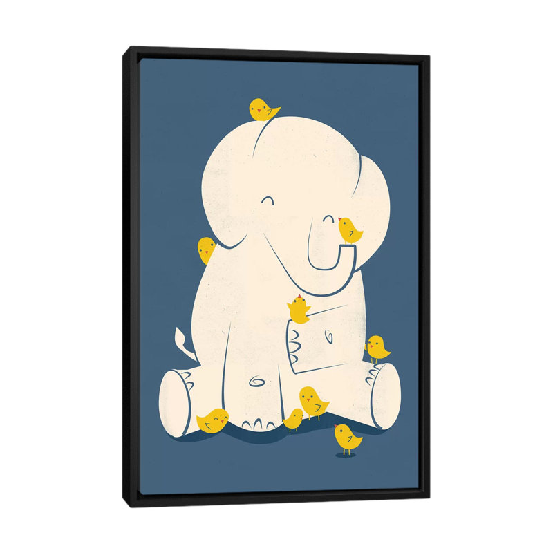« big maman », impression sur toile tendue, H 60 po x l 40po x P 1,5 po, Toile avec cadre noir, Pas de tapis