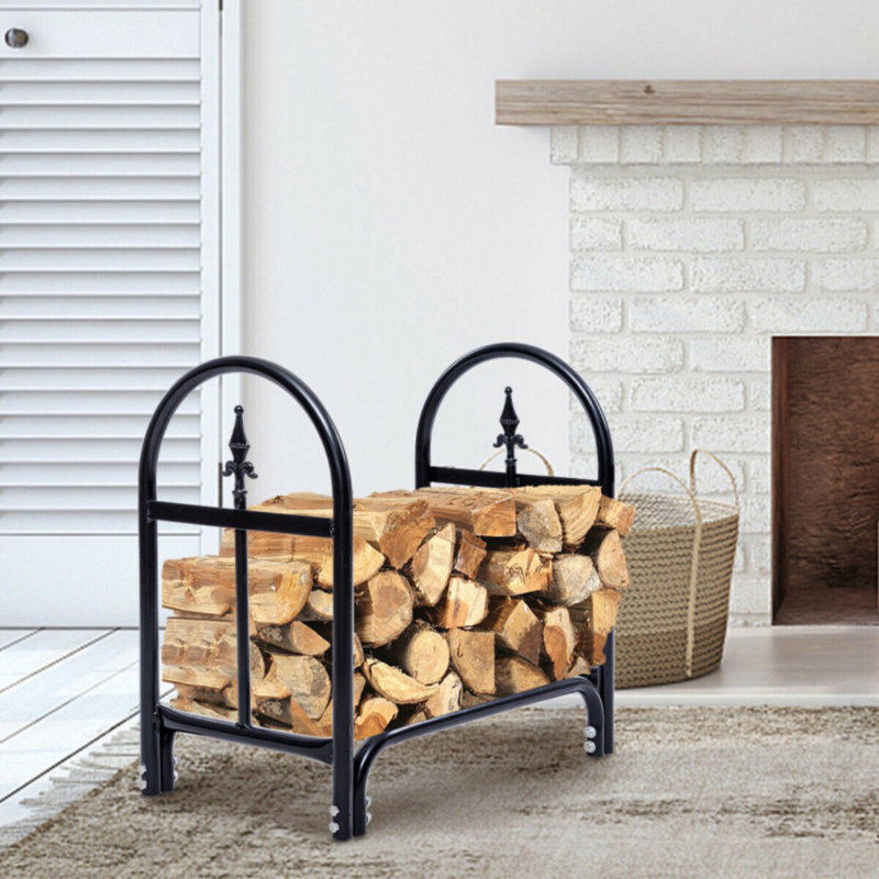 Support de rangement en bois robuste pour l'extérieur