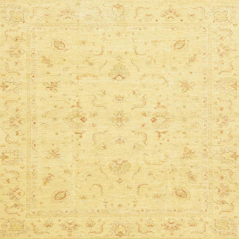 Tapis abstrait moderne 3693, Carré 6 pi