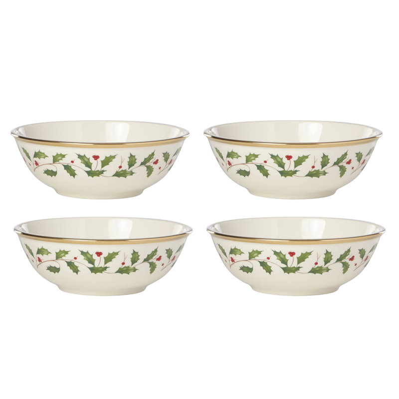 Holiday Place Setting Bowls, Set Of 4