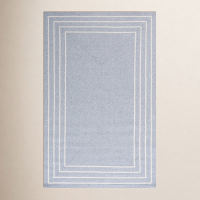 Braided Hand Woven Performance Machine Washable Solid Color Rug