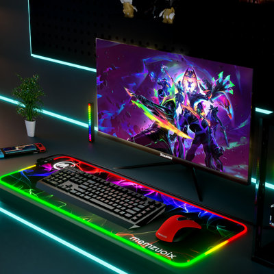 Gaming Mouse Pad With Rgb Light