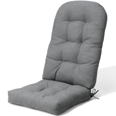 Ensemble de coussins de siège / dossier Adirondack d'extérieur de l 20 po x P 20 po x H 4 po