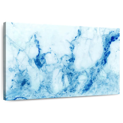 Alvord Marble Blue Abstract