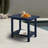 HDPE Adirondack 2-Tier End Table – Weatherproof & Durable Outdoor Side Table for Patio, Poolside, and Lawn-351166866