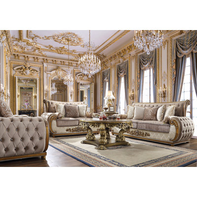 3 Piece Configurable Living Room Set
