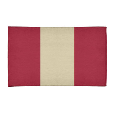 Chenille Striped Indoor Rug