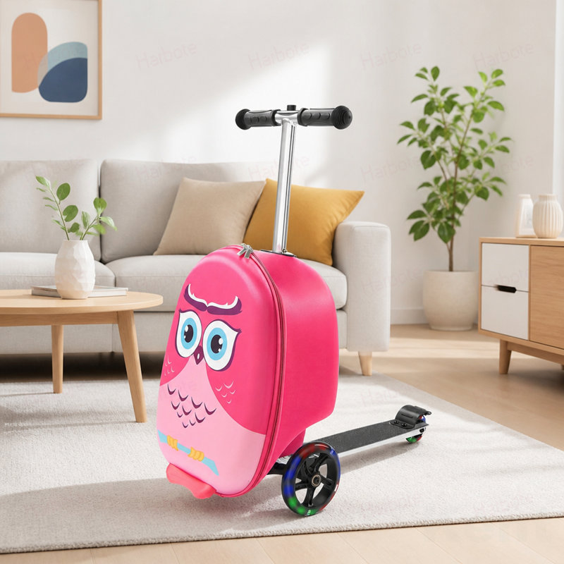 Valise à roulettes pour enfants 20 pouces avec roues Flash, Pink