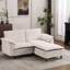 Canapé modulaire profond en chenille 70,87 po