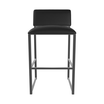 Tabouret Madrid avec revêtement en poudre peint à la main