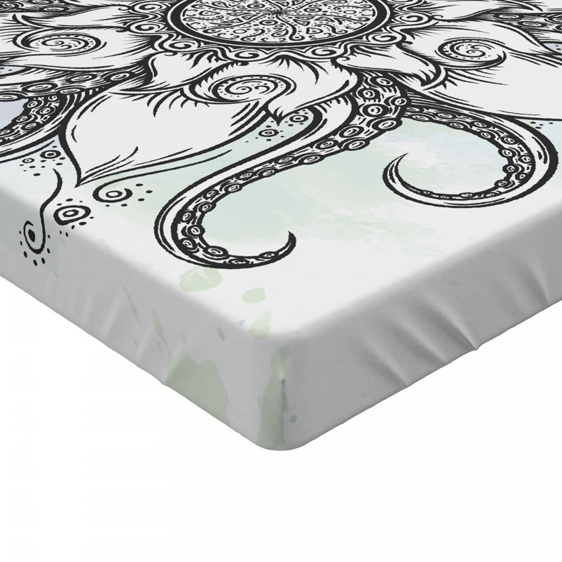 Microfiber Fitted Sheet, Twin Fitted Sheet, Gray