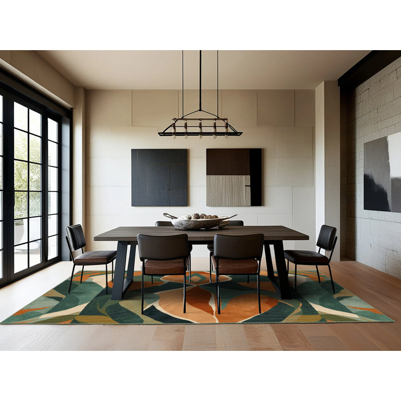 Canyon Currents Rug, Square 7'