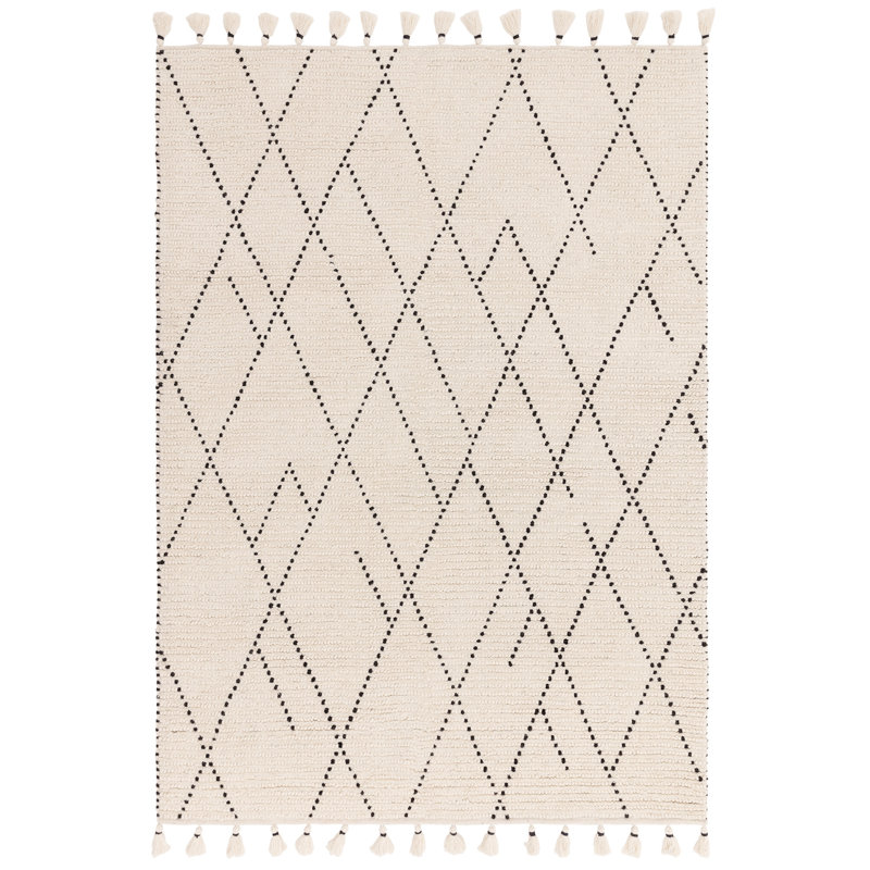 Crestfield Moroccan Hand Woven Area Rug, Rectangle 200 x 290cm