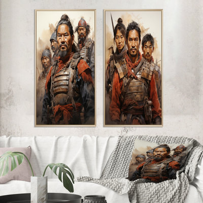 " China Art Terracotta Warriors " 2 - Pieces