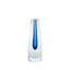 Square Cut Glass Vase-Cobalt-24451187