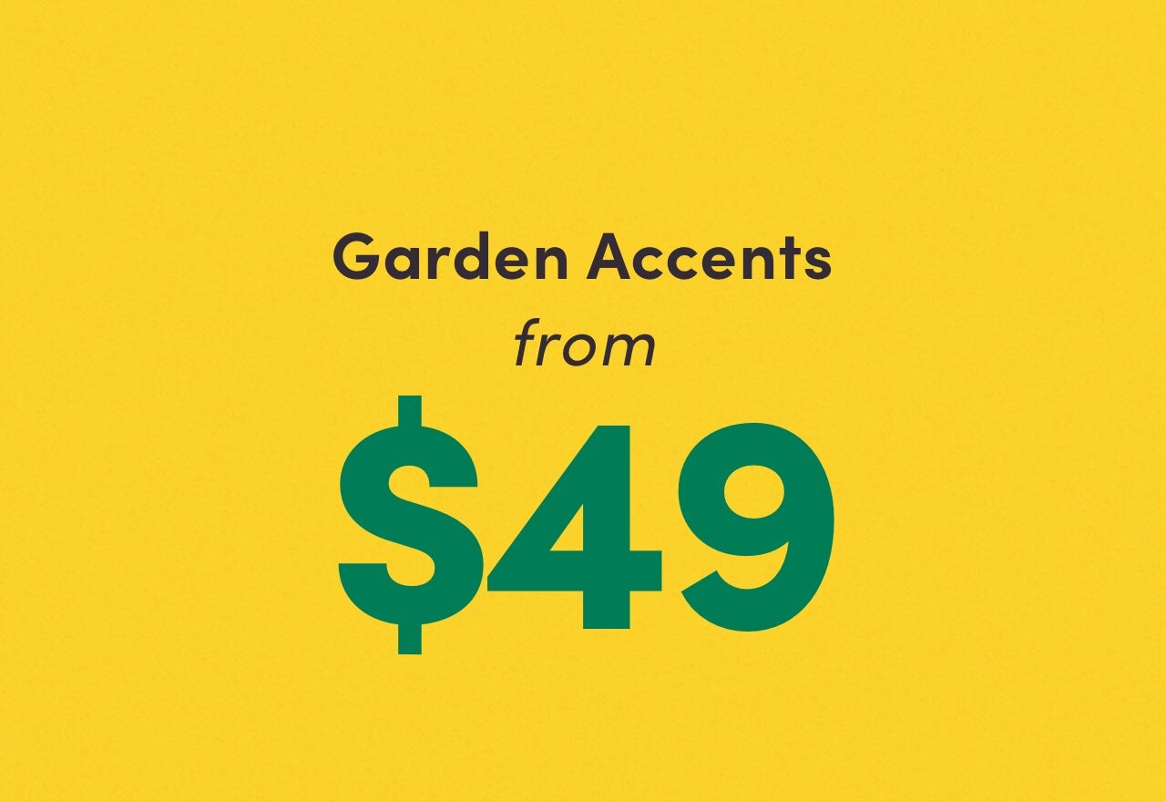 SALE! Garden Accents From %2449 