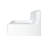 Kingston Brass Petra Galley 42-Inch Cast Iron Wall Mount Kitchen Sink With Drainboard