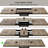 Rectangular Extendable Dining Table for 8-10 People