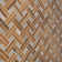 Eternal Herringbone Oak Matte Porcelain Mosaic Tile