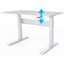 Dwerg Adjustable Metal Base Standing Desk