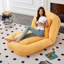 Chaise longue pliante rembourrée avec dossier réglable Jora-114549929