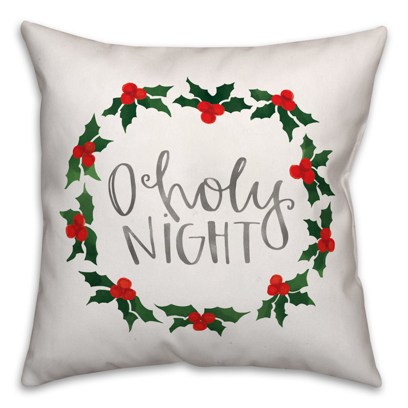 Reversible Throw Pillow, 18" x 18", Throw Pillow
