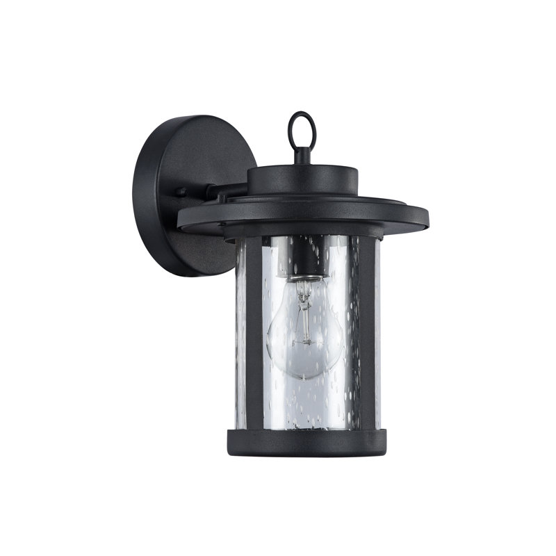 Applique murale d'extérieur Sandin H 10 ", Noir