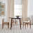 Linelle Solid Wood Extendable Dining Table-970926044