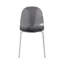 Academy Armless Chair with Metal Frame-1957205125