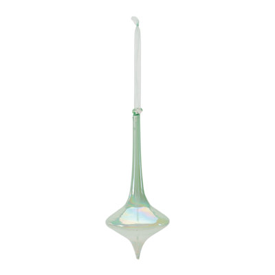 Glass Drop Ornament Set of 12