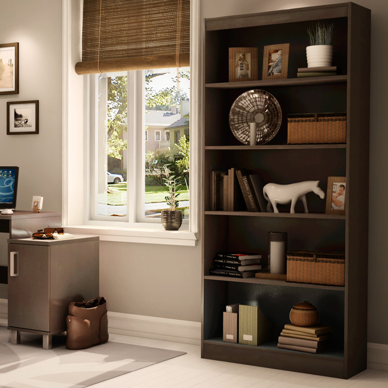 Glasford 70.8" Tall 5-Tier Bookcase | Storage & Display