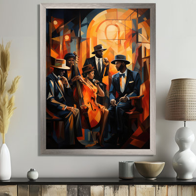 Reproduction d'art sur toile Hundson Jazz Harlem Renaissance V - African American