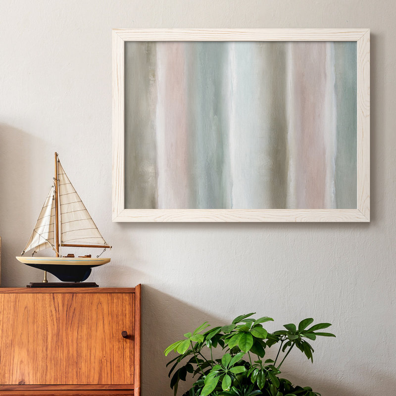 Rainbow Sherbert - reproduction d'art sur toile, H 17 po x l 20 po x P 1 po, Blanc