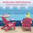 Adirondack Chair With High Backrest Armrests Fire Pit Chair For Kids Ages 3-8 Years Old-175954506