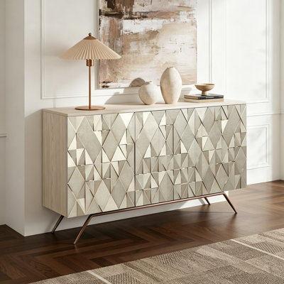 American modern minimalist light luxury sideboard
