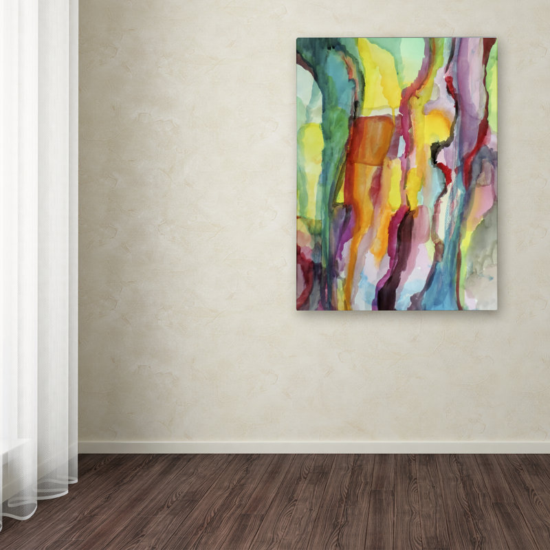 Sylvie Demers Multicolor Abstract Canvas Art, 18" x 24"