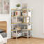 116cm H x 46.5cm W Metal Bookcase