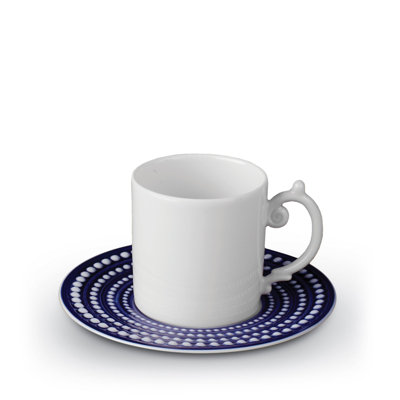 Perlee Bleu Espresso Cup & Saucer