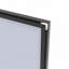 Oversized Rectangle Bathroom Mirror with Black Frame