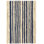 Calder Stripe Navy Handwoven Jute Rug