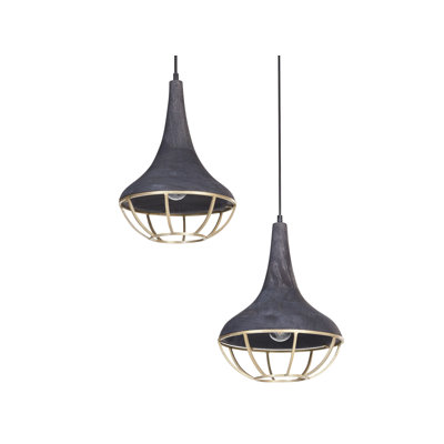 Labrosse 2 - Light Black Dome Pendant