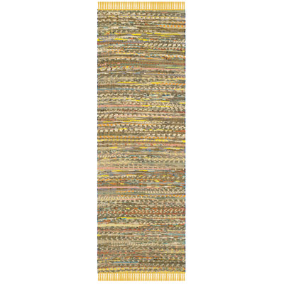 Weekley Rug Hand Woven Cotton Striped Rug