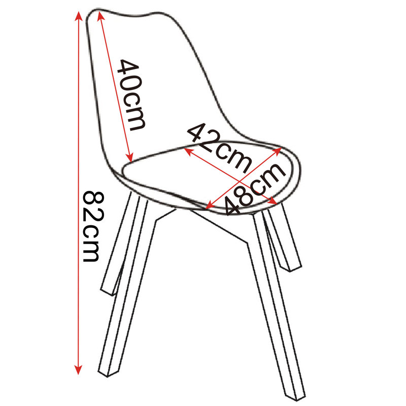 Avocet Upholstered Dining Chair, Blue